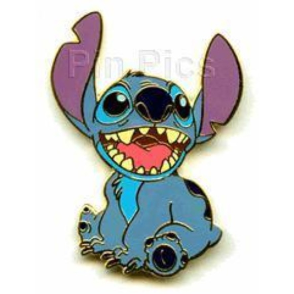 Disney Pin STITCH Sitting Smiling LE PREPRODUCTION PROTOTYPE Sample PP